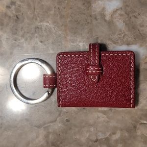 ***SOLD****Red, Coach Photo Keychain